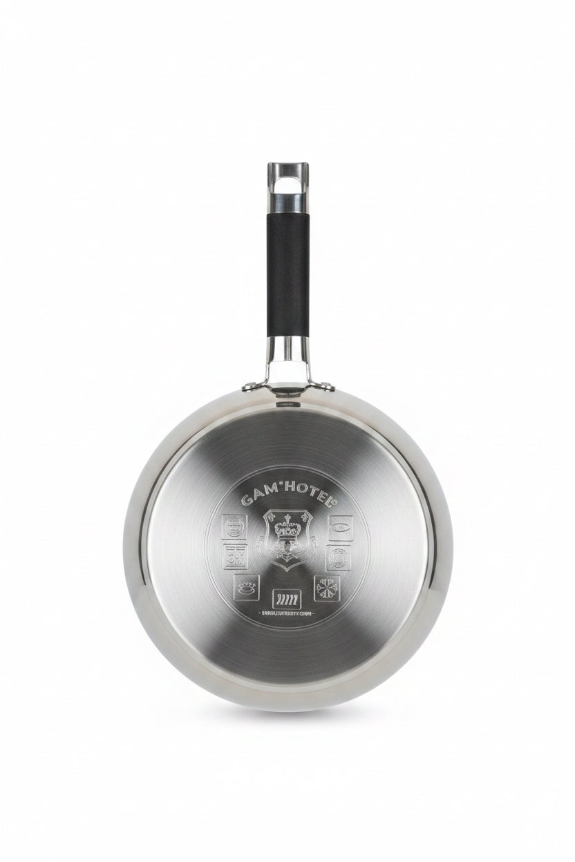 Lot de casseroles inox