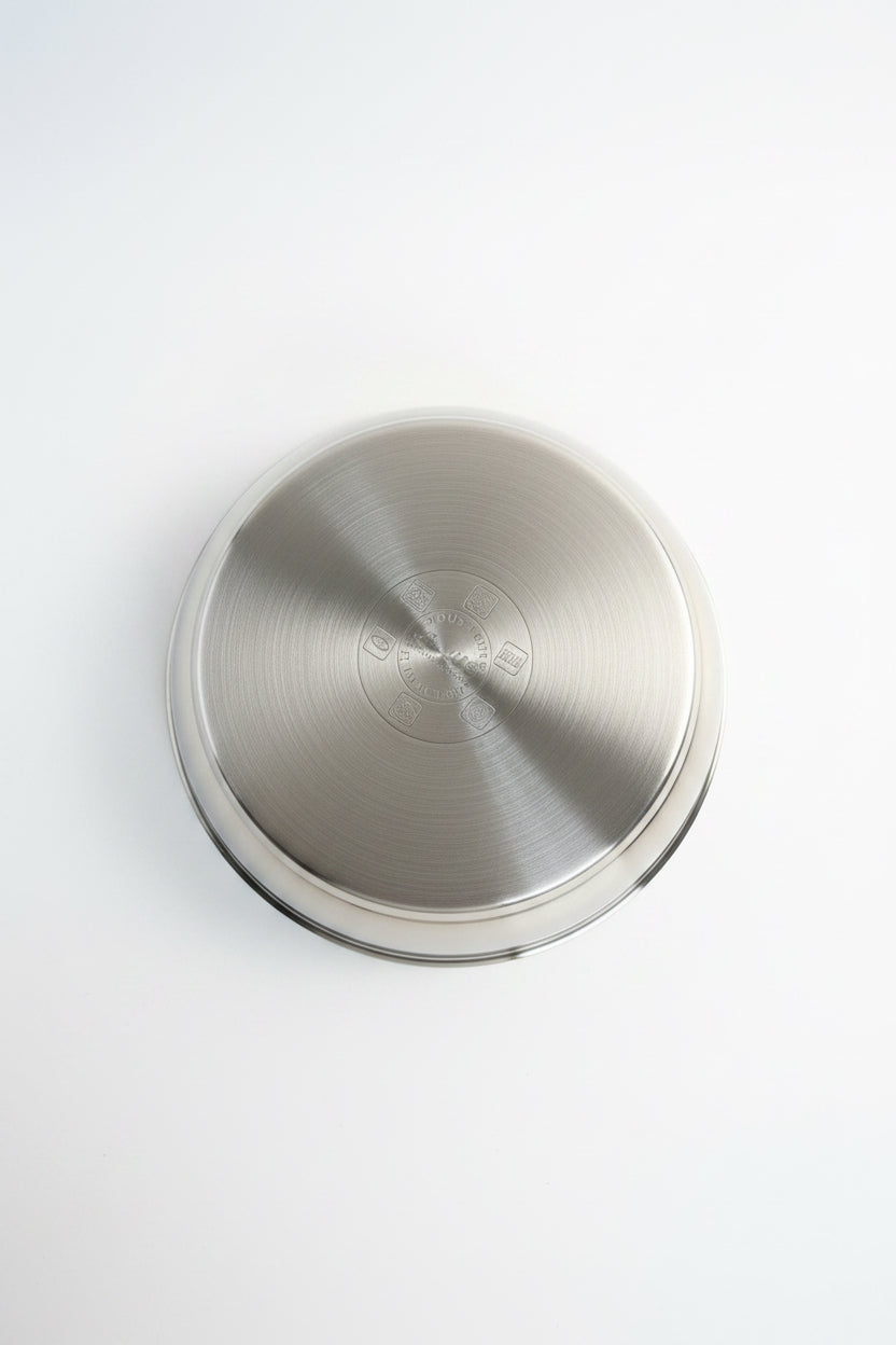 Lot de poêle inox