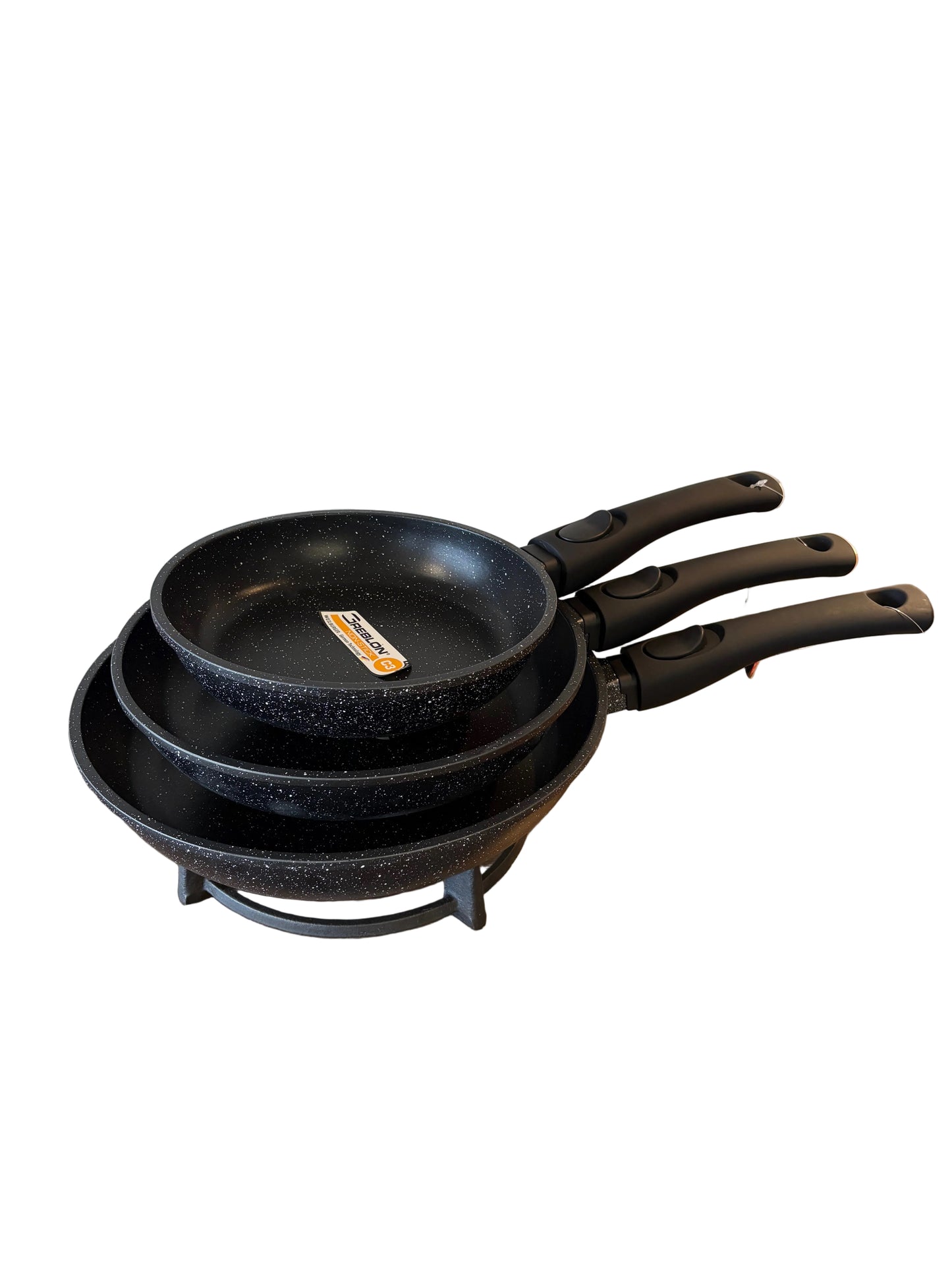 Lot de poêle 20,24,28cm Greblon®