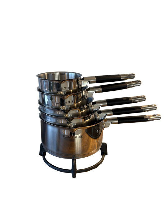 Lot de casseroles inox
